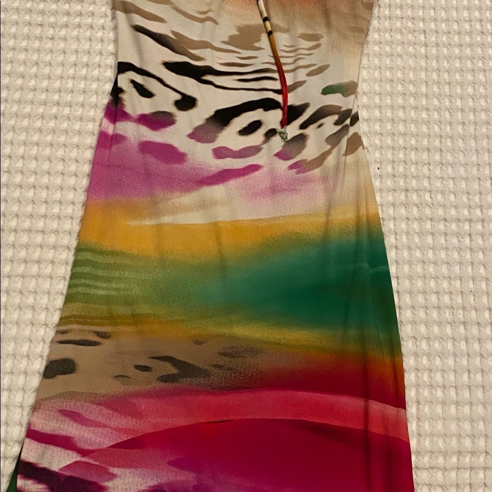 Omg 🤩 head turning brand new w/tags Rise up halter maxi dress from F.N 4 woman - Picture 13 of 13